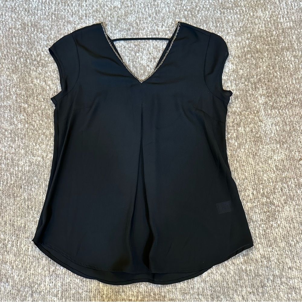 DR2 Black Beaded Blouse